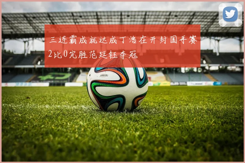 三连霸成就达成丁浩在开封国手赛2比0完胜范廷钰夺冠